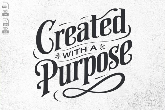 Created with a Purpose SVG: A Faith-Fueled Embroidery Design