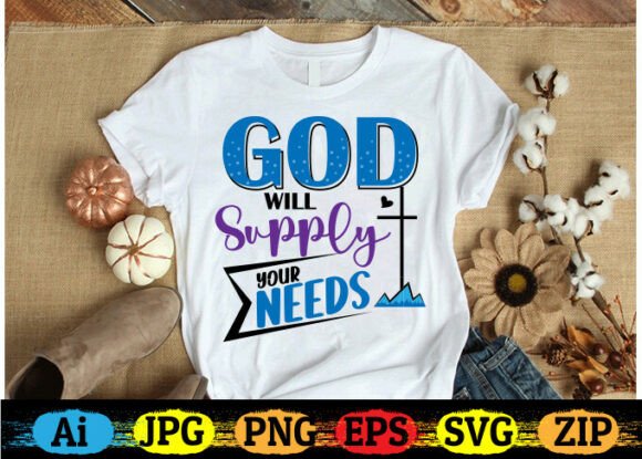 God Will Supply Your Needs Embroidery Design Review
