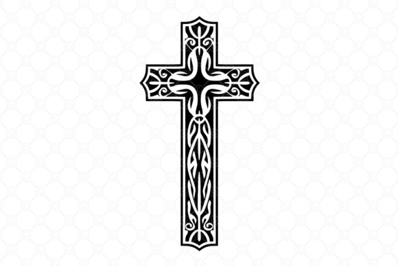 Holy Cross SVG: A Devotional Embroidery Design for Creative Projects