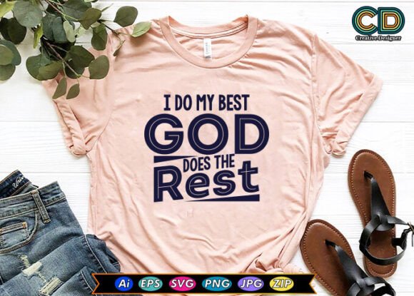 I Do My Best God Does the Rest Embroidery Design Review