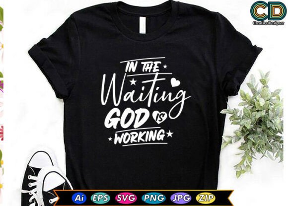 In the Waiting God Is Working Embroidery Design Review