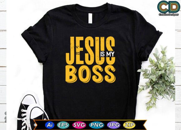 JESUS is My Boss T-Shirt Design Review