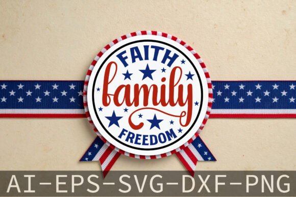 Review of Faith Family Freedom USA Round Door Sign