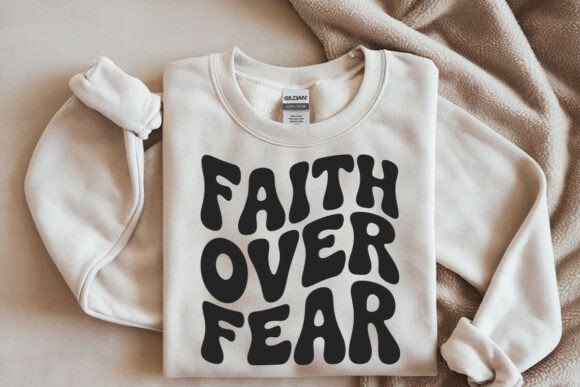 Review of Faith over Fear Svg Christian Graphic for Real Projects