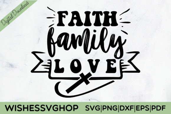Reviewing Faith Family Love SVG PNG for Real Embroidery Projects