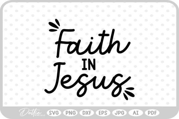 Reviewing Faith in Jesus SVG PNG DXF for Real Embroidery Projects