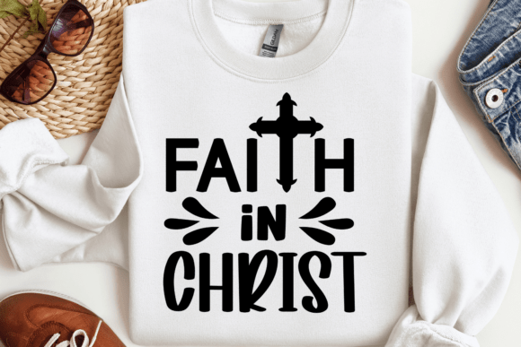 Using Faith in Christ SVG for Real Embroidery Projects